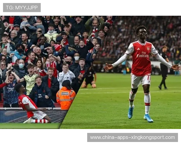 阿森纳抢断反击流畅，萨卡传中助攻入网
